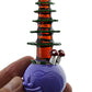 Mushroom Pine Tree Glass Pipe