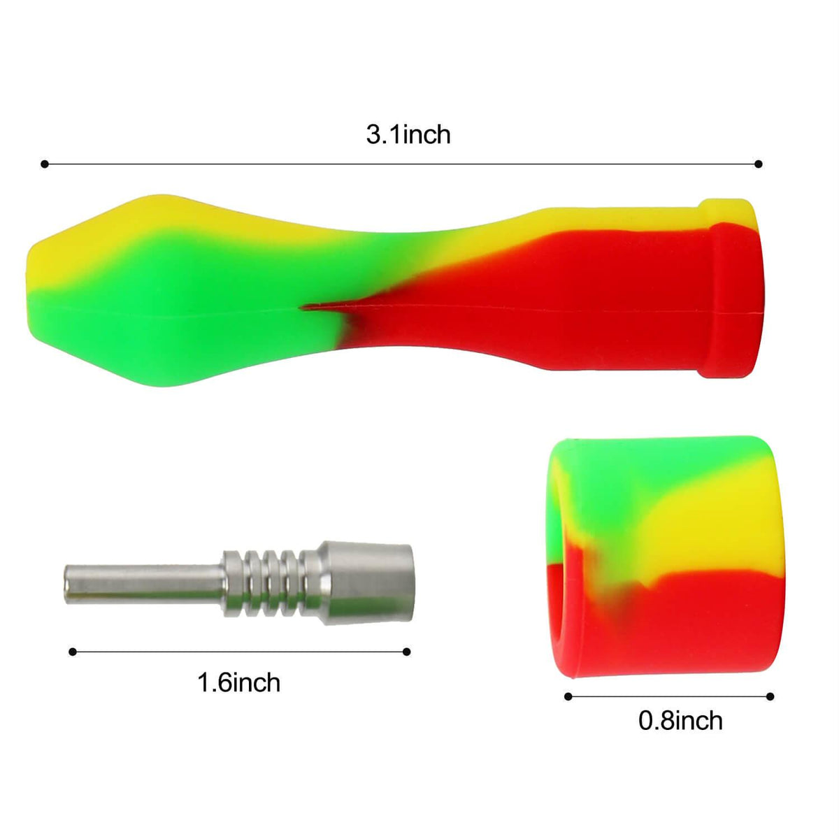 Mini Dab Straw 4.5"