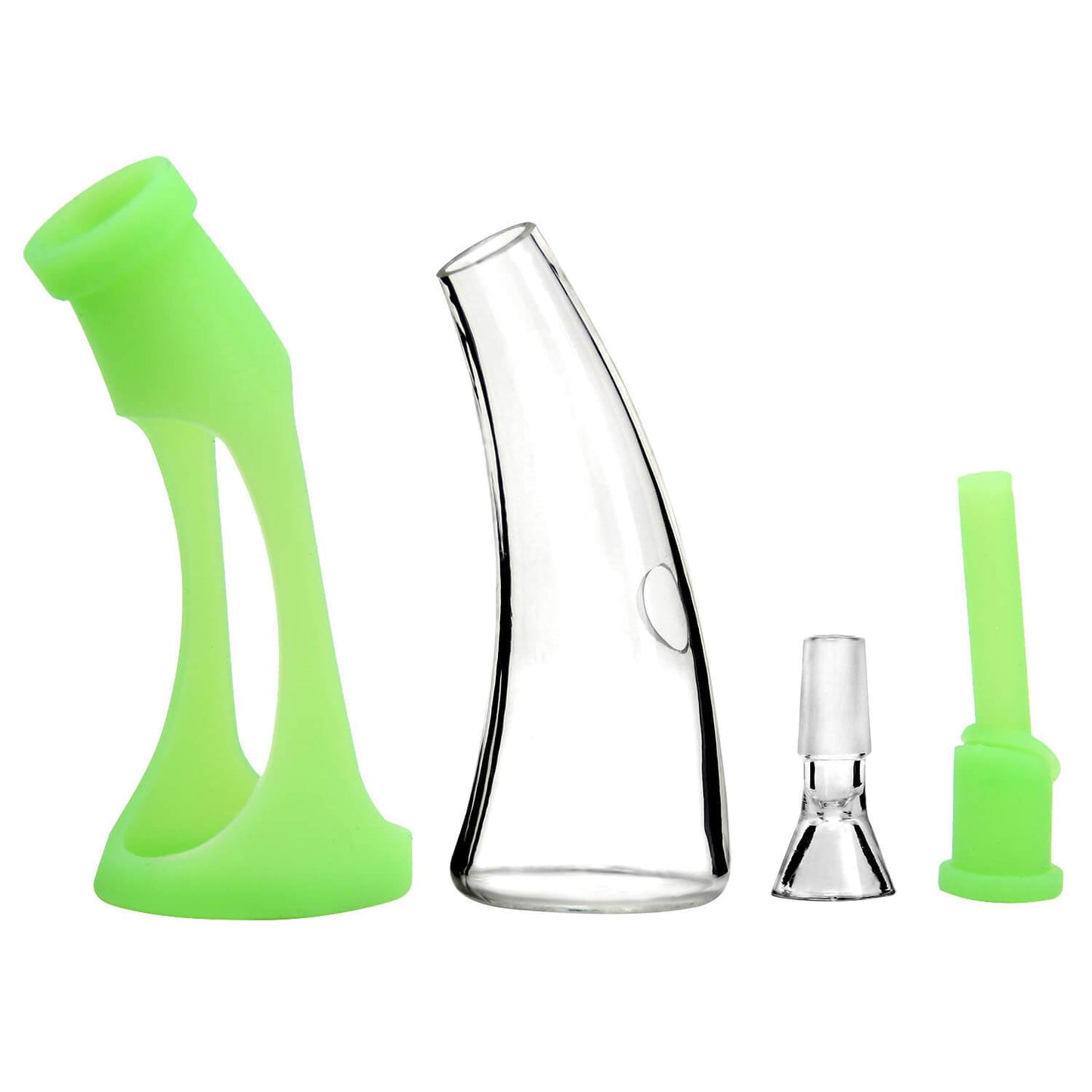 Mini Horn Glow in the Dark Water Bong