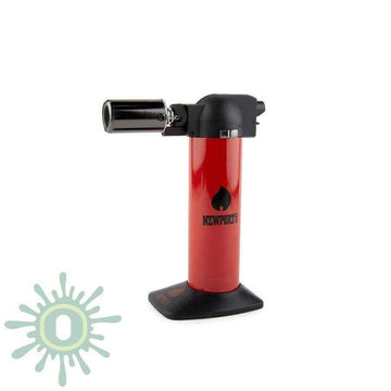 Newport Table Top Torch 6" Mirror Red