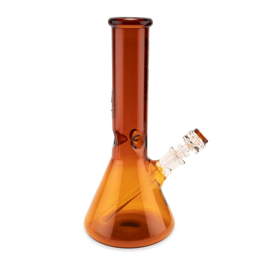 Pure Glass 12” Classic Beaker Water Pipe – Amber