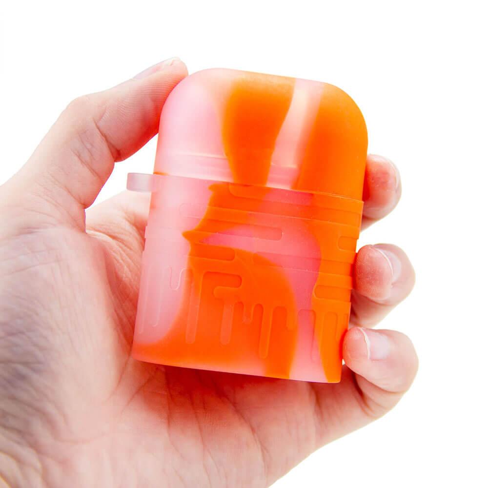 Silicone One Hitter Dugout with Keychain