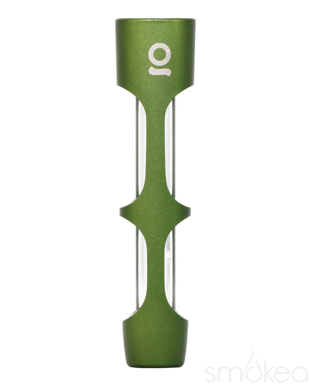 ONGROK Aluminum & Glass Chillum Pipe