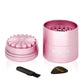 ONGROK Flower Petal Toothless Aluminum Storage Grinder
