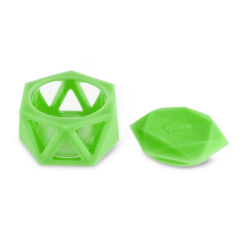 Ooze Geode Silicone & Glass Container