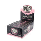 Pop Papers King Size Rolling Papers with Pre-Rolled Flavor Filter Tips 24ct Display