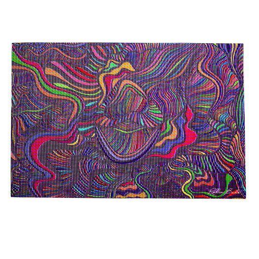 Rollin Budz Colorful 8x11 Dab Mat