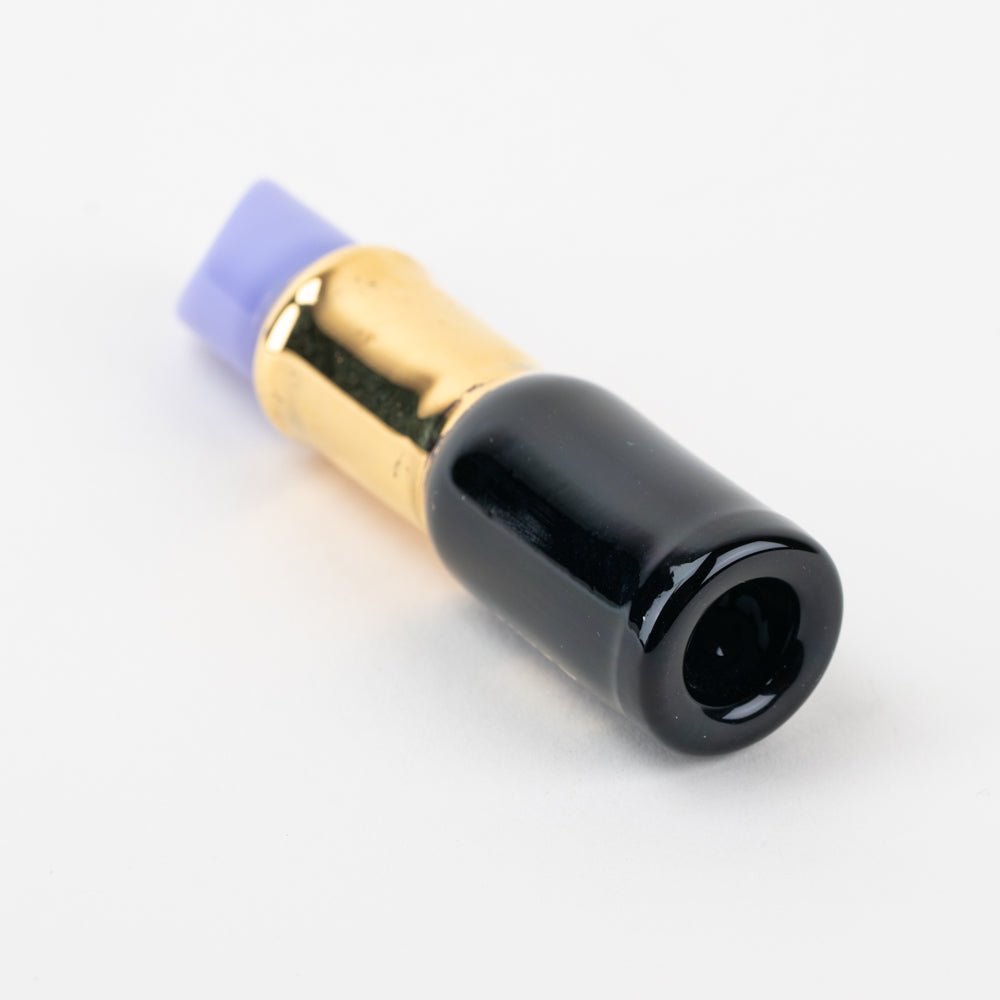 Saki Bomb Purple Lipstick Chillum