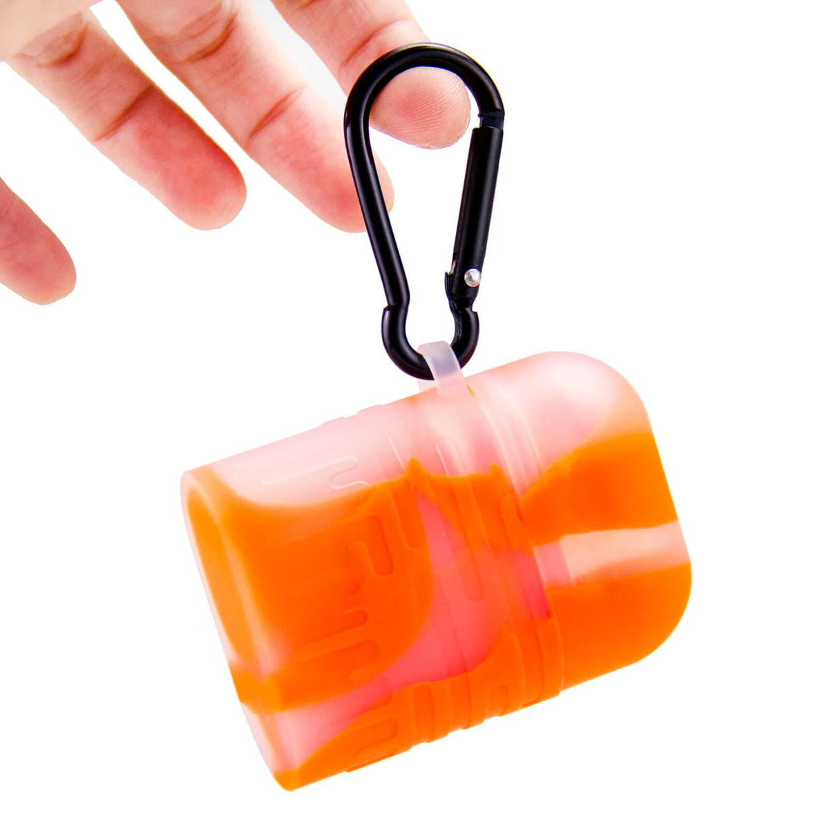 Silicone One Hitter Dugout with Keychain