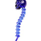 SMOKEA Colored Glass Skull Dab Tool