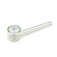 STRAIGHT TUBE PLATED GLASS HAND PIPE