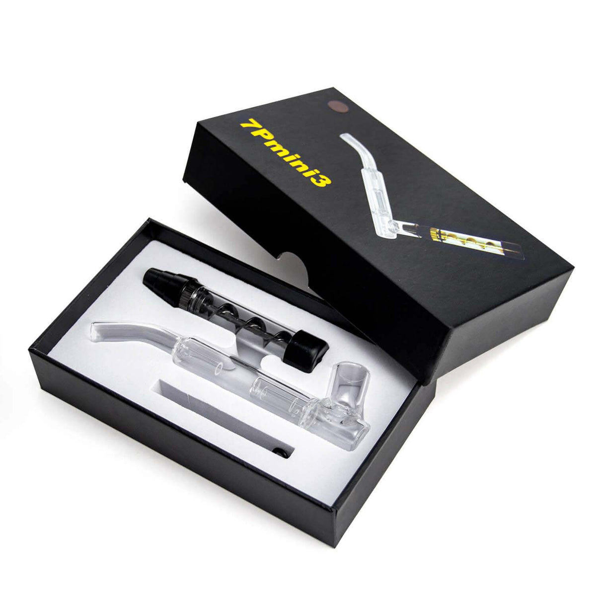 Mini Glass Blunt Twist Pipe