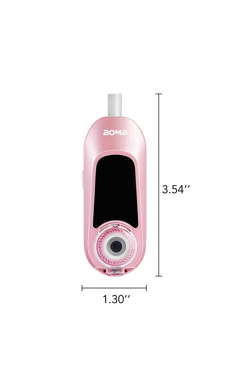 New Bomb × VapX Magic Bean Mobile Concentrate Vaporizer- Sakura Pink