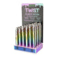 Ooze Twist Battery Display - 24ct - Rainbow