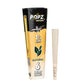 POPZ Hemp Cones 6pk 1 ¼ Size 30ct Display – Natural