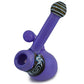 Wig Wag Milky Colored Glass Bubbler