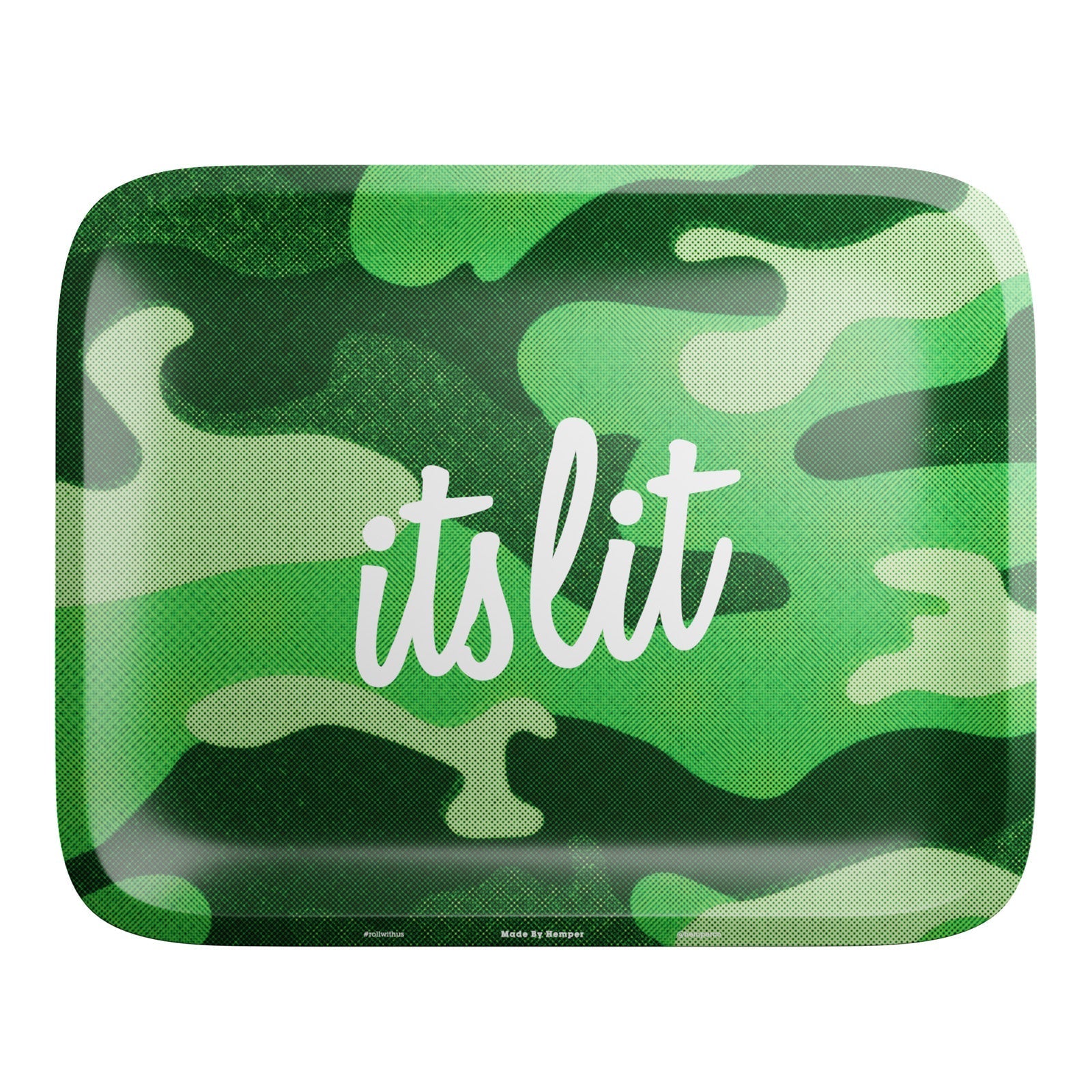 HEMPER  - It's Lit! Camouflage Rolling Tray - East Loud