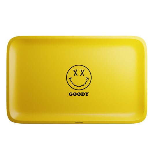 Goody Glass - Yellow Big Face Rolling Tray - East Loud