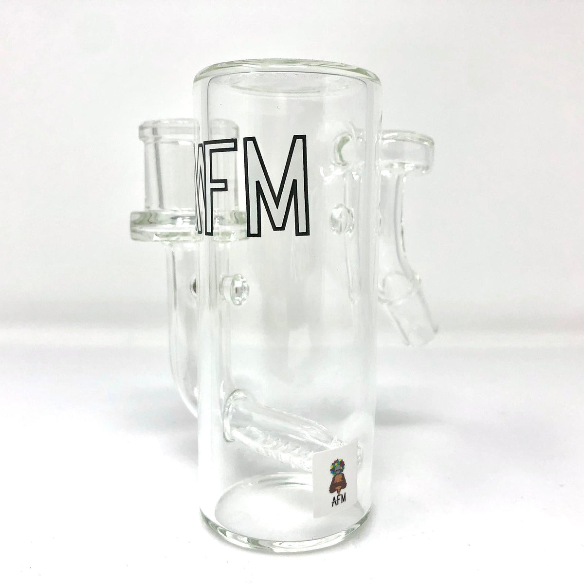 4" Inline Perc Glass Ash-Catcher