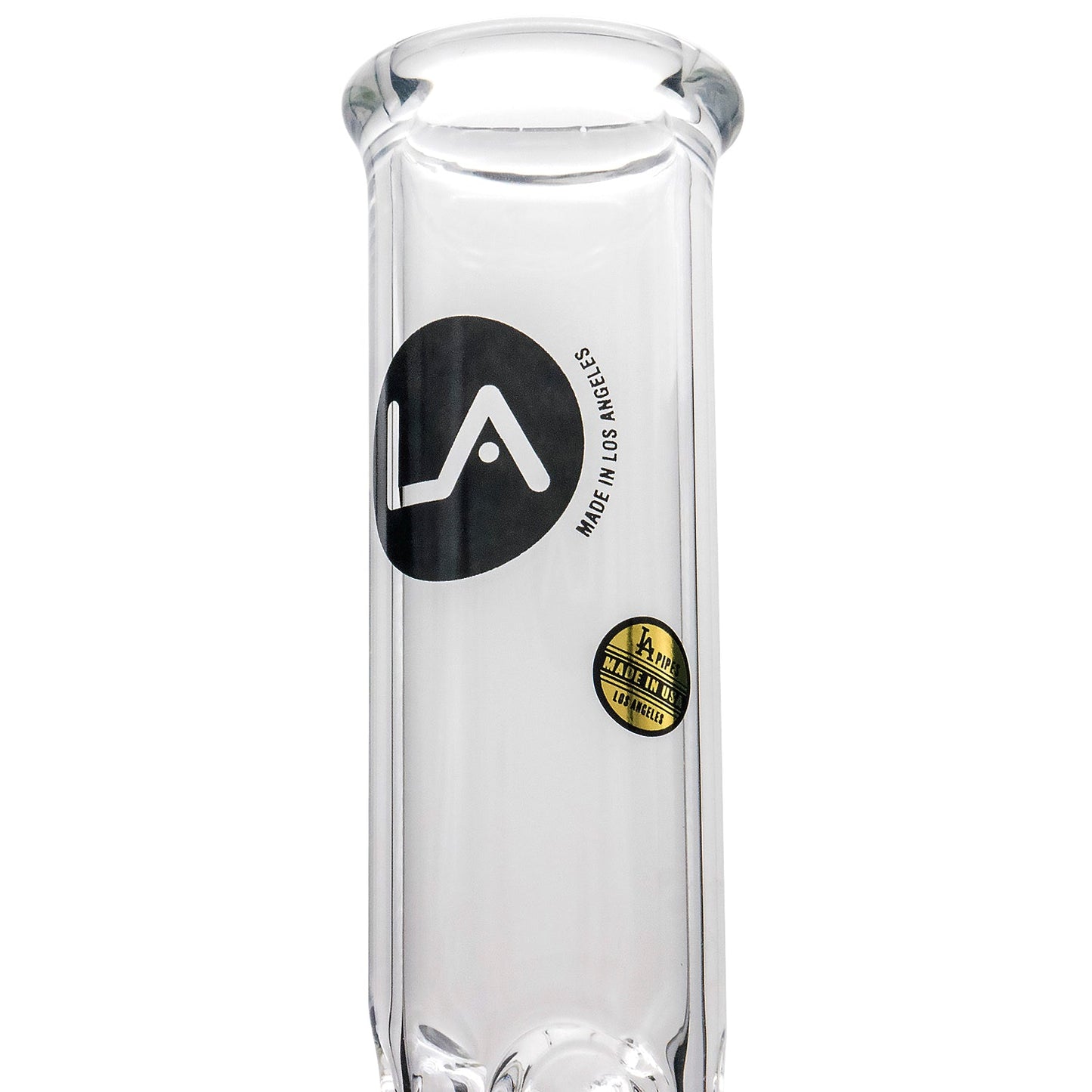 "Champ" Single or Double Showerhead Perc Beaker Bong - view 15