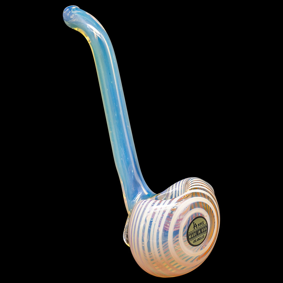 "Flaco" Skinny Glass Sherlock Pipe
