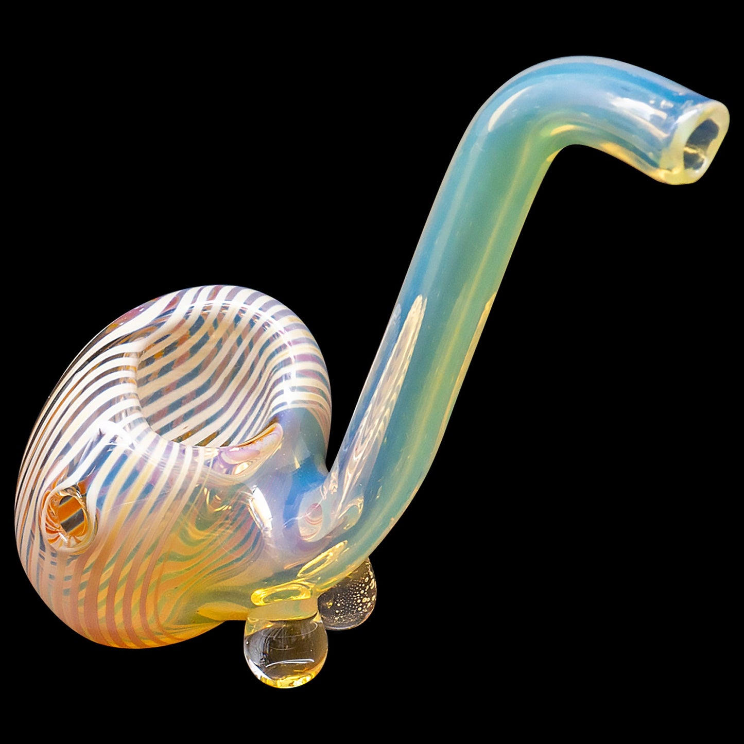 "Flaco" Skinny Glass Sherlock Pipe