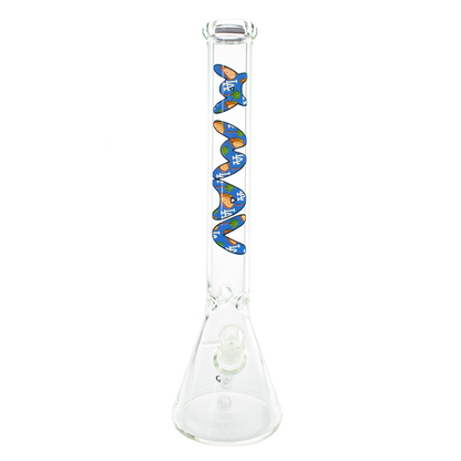 18" Top City Los Angeles Beaker Bong - East Loud