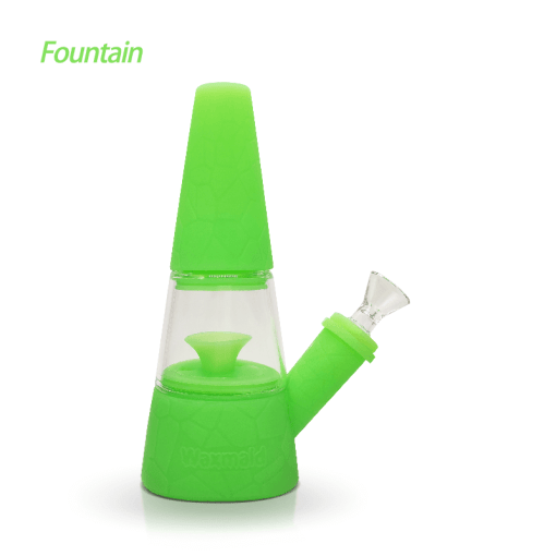 Waxmaid Fountain Silicone Glass Water Pipe - view 5