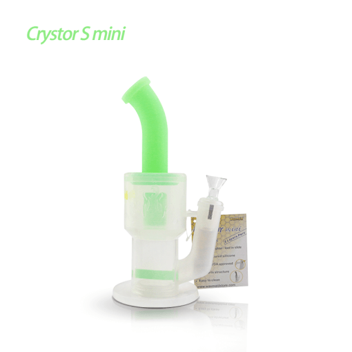 Waxmaid Crystor S Mini Transparent Silicone Water Pipe - view 5
