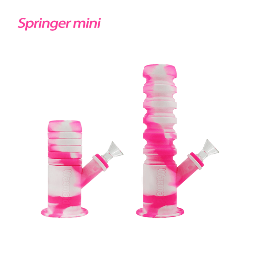 Waxmaid Springer Mini Collapsible Silicone Water Pipe
