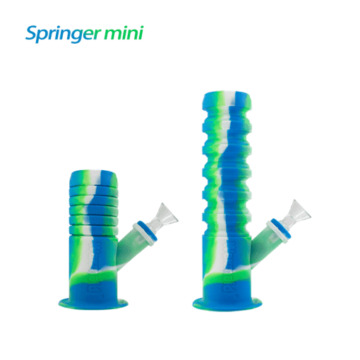 Waxmaid Springer Mini Collapsible Silicone Water Pipe
