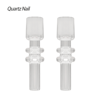 10mm Nectar Collector Quartz Nail Tip (2 Pack) - East Loud