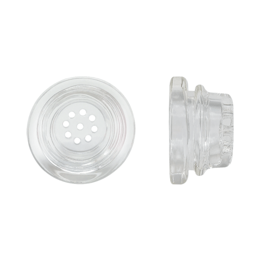 18mm Glass Bowl Replacement for Waxmaid Handpipes and Silicone Bowls (2 Pack) - view 3