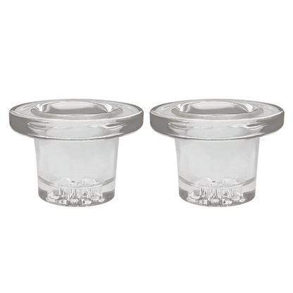 12mm Glass Bowl Replacement for Ash Catcher & Ash Catcher Mini (2 Pack)