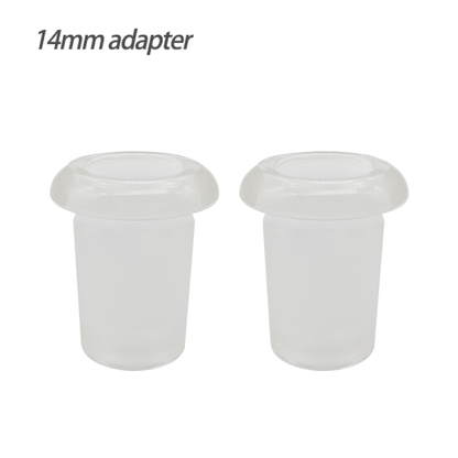 14mm to 18mm Glass Adapter For Silicone Water Pipes - East Loud