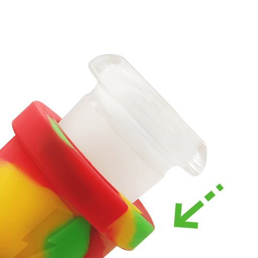 14mm to 18mm Glass Adapter For Silicone Water Pipes - view 4