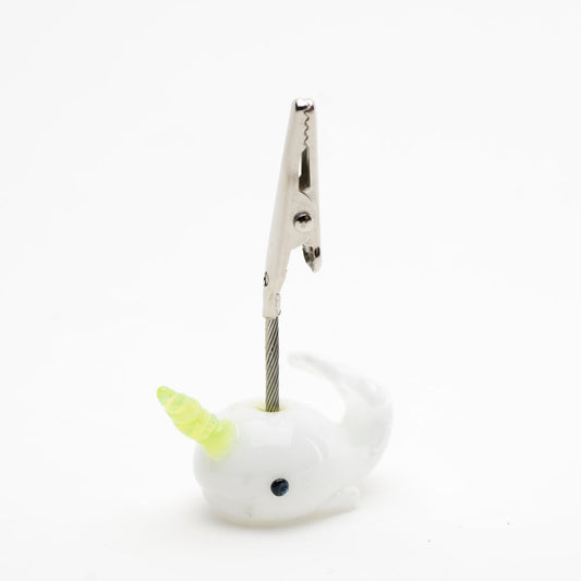 Cozmic Narwhal Alligator Clip - East Loud