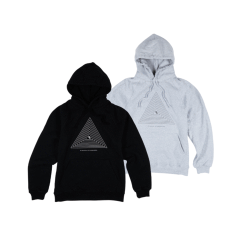 Higher Standards Hoodie - Concentric Triangle - East Loud