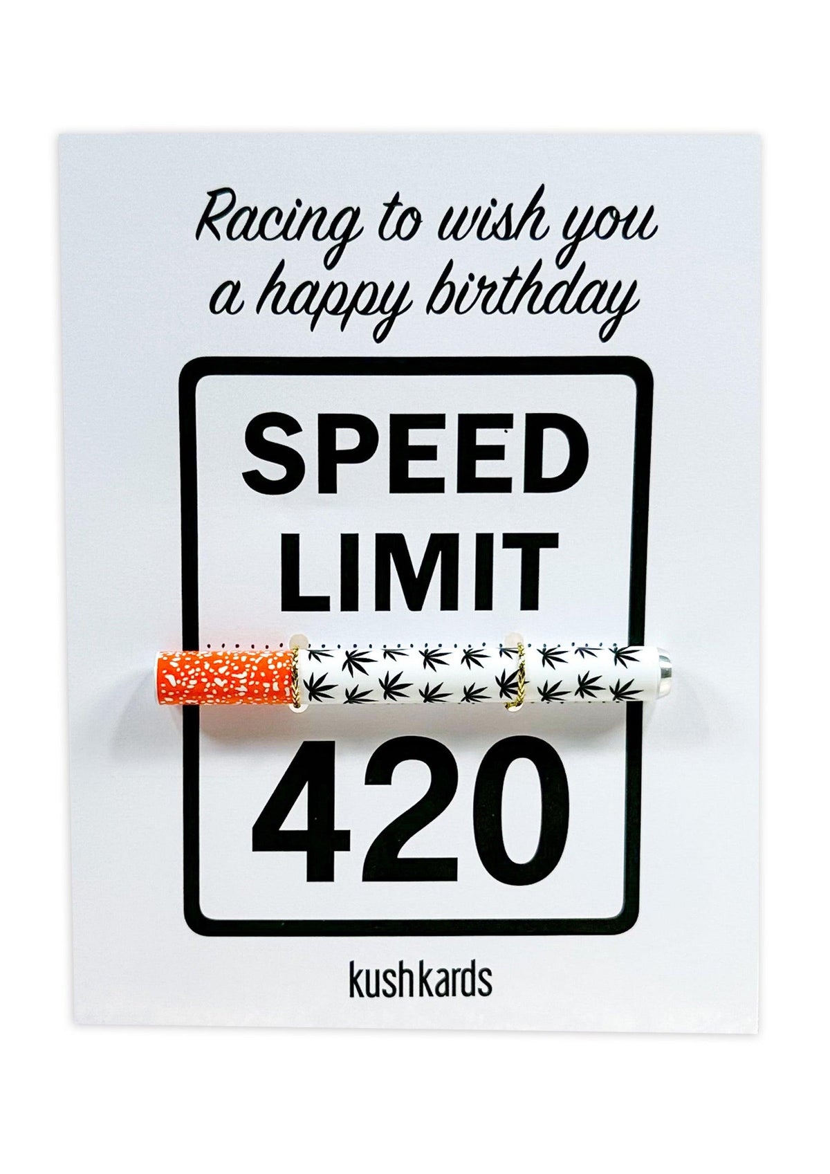 🏁 420 Birthday Cannabis Greeting Card - East Loud