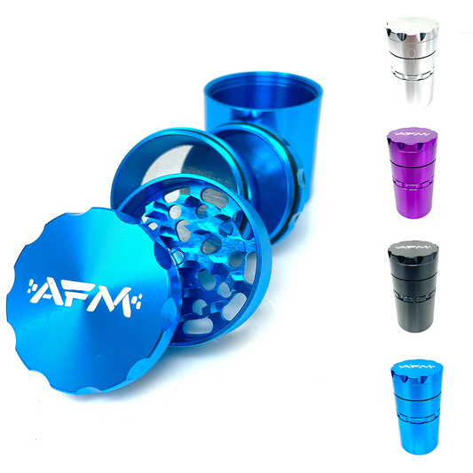 5-Piece Aluminum Herb Grinder - East Loud
