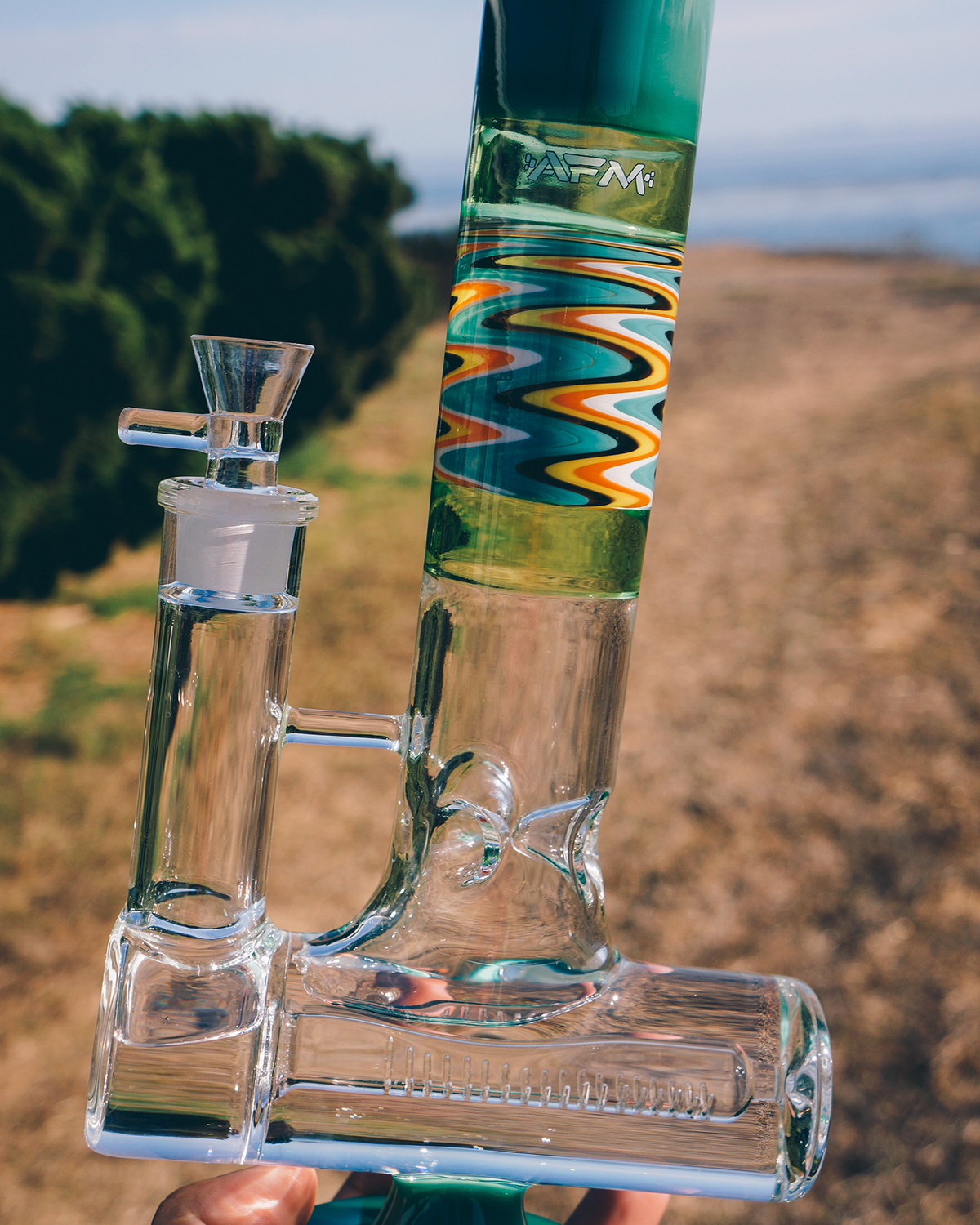 17" Reversal Inline Perc Glass Beaker Bong