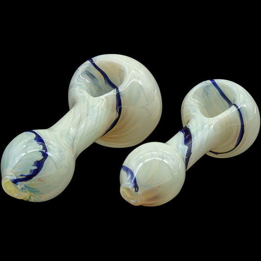 "Bones" White Color Spoon Pipe