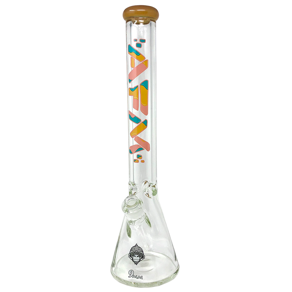 The Ice Cream Beaker Bong 9mm - 18" - East Loud