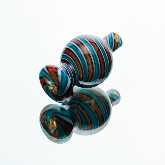 Candy Stripe Bubble Carb Cap - East Loud