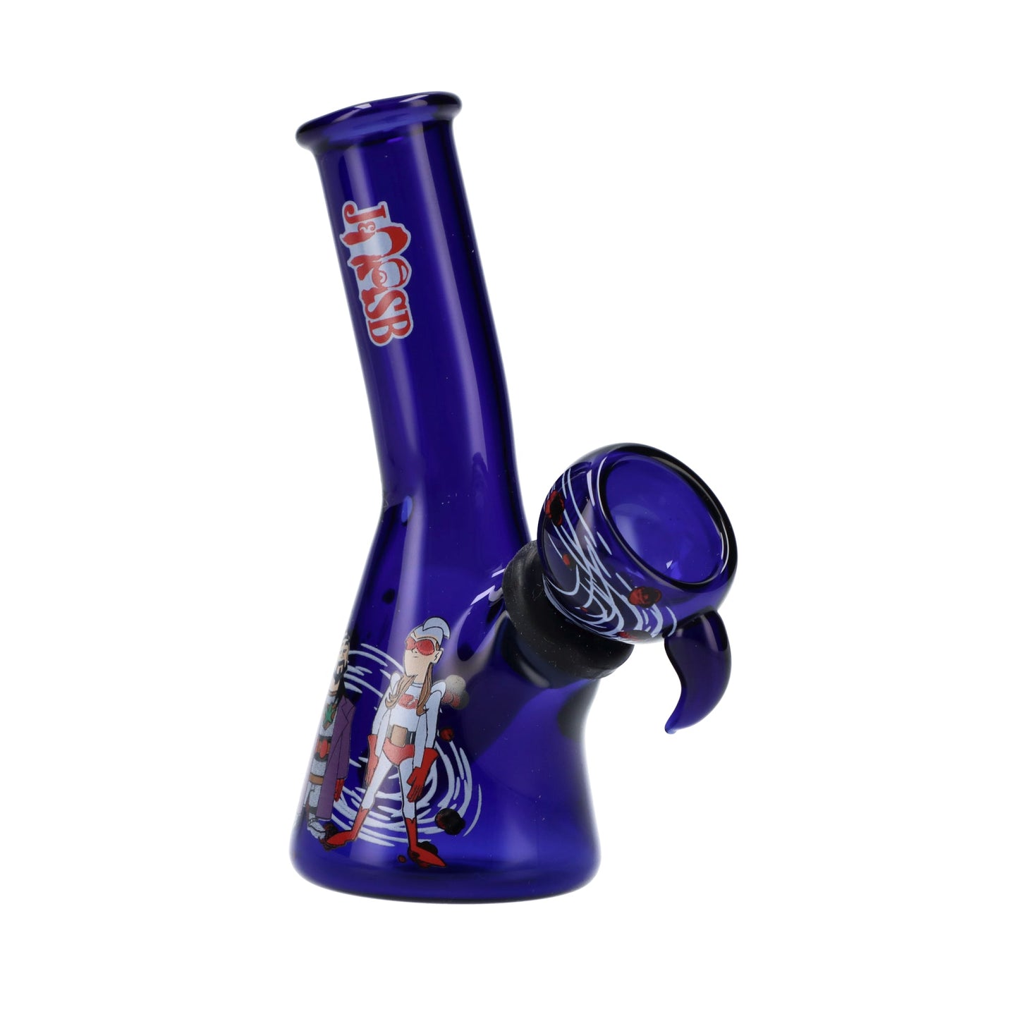 4" Mini Water Pipe - Bluntman & Chronic Blue