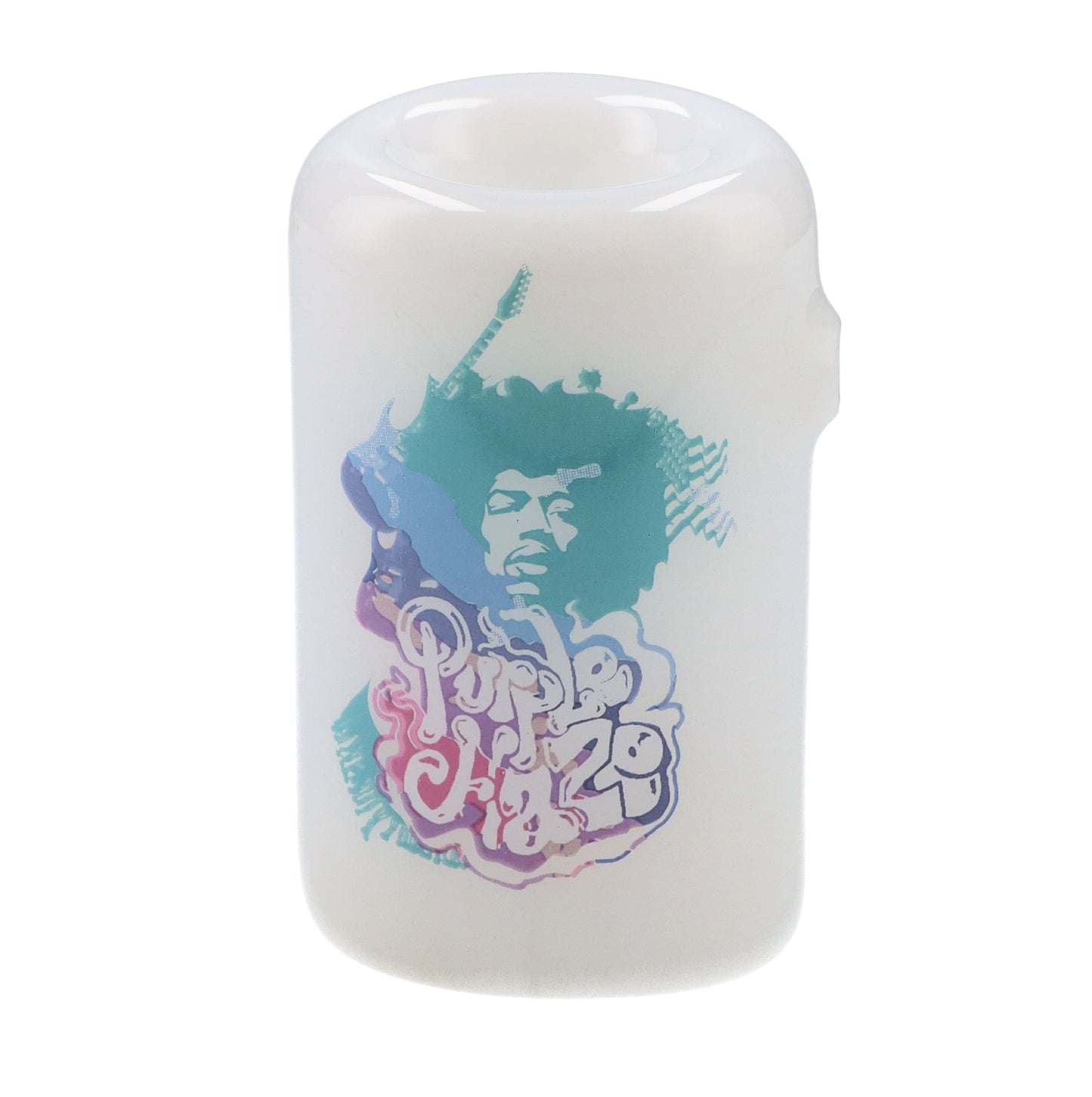 Rock Legends Jimi Purplehaze Sherlock Pipe White 6 in. - view 3