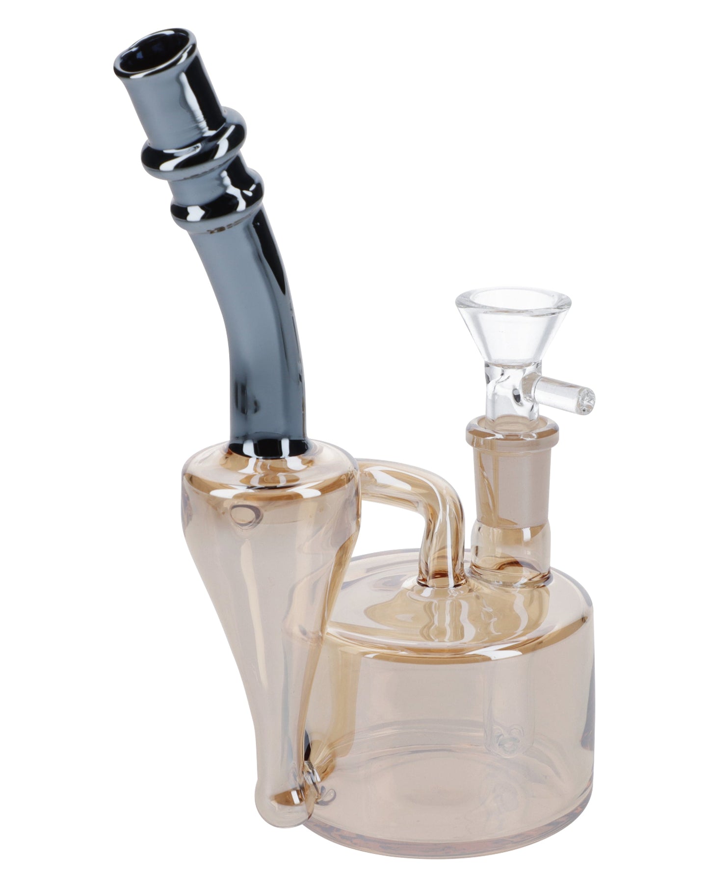 Electronic Painting Bubbler w/Bowl & Quartz-Champagne Gold-6in(RCL-S-Y - view 6