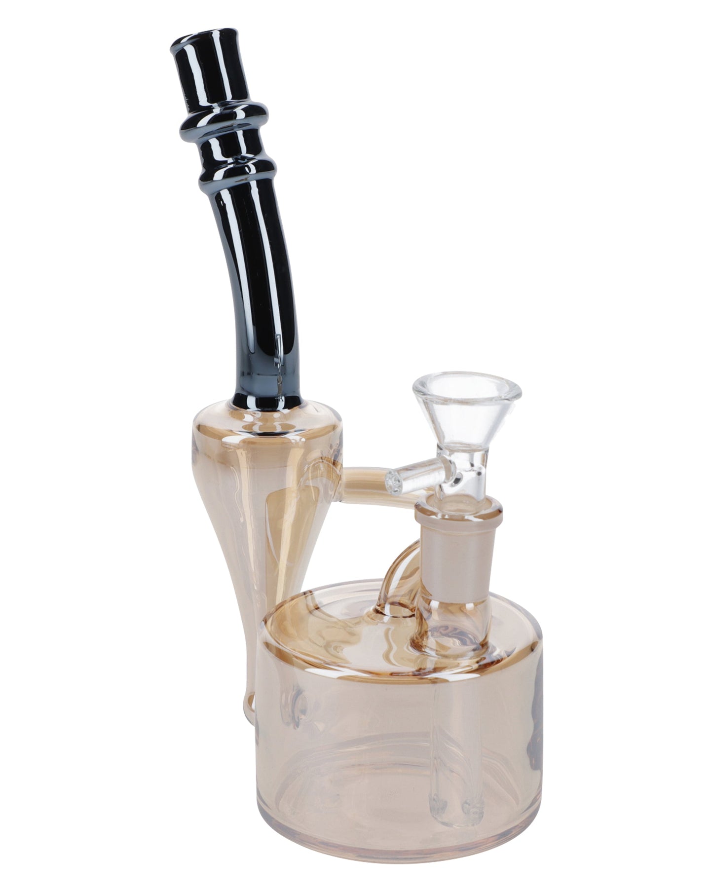 Electronic Painting Bubbler w/Bowl & Quartz-Champagne Gold-6in(RCL-S-Y - view 7