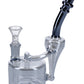 Electronic Painting Bubbler w/Bowl & Quartz-Smoke-6in(RCL-S-Y01SK) - view 4