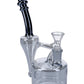 Electronic Painting Bubbler w/Bowl & Quartz-Smoke-6in(RCL-S-Y01SK) - view 7